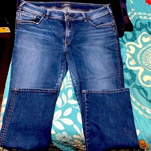 Silver Jeans Suki Slim Bootcut Size 20